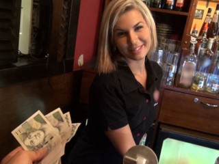 Gorgeous Blonde Bartender Is Talked Into Having Sex At Work Pornhub Com