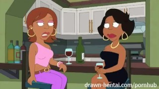 Cleveland Show Hentai - Night of fun for Donna