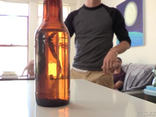 Cute young gay boy takes punishment in his ass