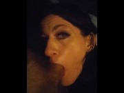 Scarlett sucking Johnny off